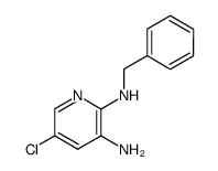 N2-benzyl-5-chloro-pyridine-2,3-diyldiamine Structure