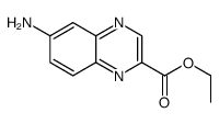 6-Aminoquinoxaline-2-carboxylic acid ethyl ester结构式