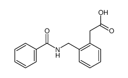 [2-(benzoylamino-methyl)-phenyl]-acetic acid Structure