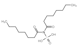 dioctanoylphosphatidic acid Structure