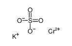 chromous potassium sulfate结构式