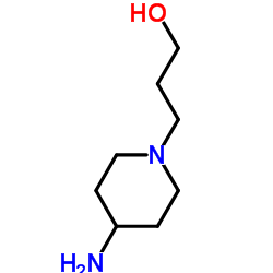 3-(4-Amino-1-piperidinyl)-1-propanol Structure