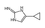 5-cyclopropyl-1H-imidazol-2-amine结构式