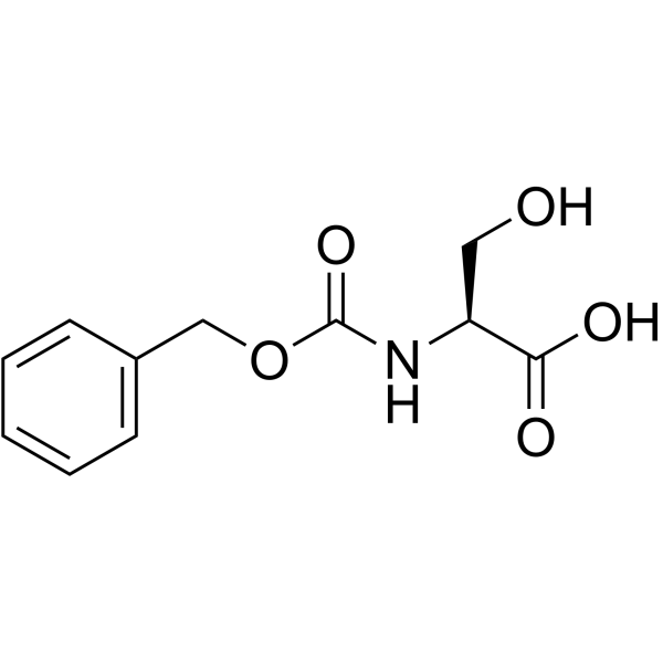 N-Cbz-L-Serine Structure