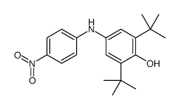 2,6-ditert-butyl-4-(4-nitroanilino)phenol结构式