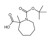 1-(TERT-BUTOXYCARBONYL)-2-METHYLAZEPANE-2-CARBOXYLIC ACID picture