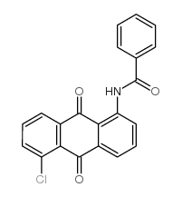 Benzamide,N-(5-chloro-9,10-dihydro-9,10-dioxo-1-anthracenyl)- structure