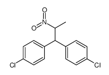 1-chloro-4-[1-(4-chlorophenyl)-2-nitropropyl]benzene Structure