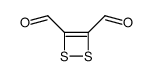 1,2-Dithiete-3,4-dicarboxaldehyde (9CI) picture