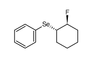 ((1S,2R)-2-Fluoro-cyclohexylselanyl)-benzene Structure