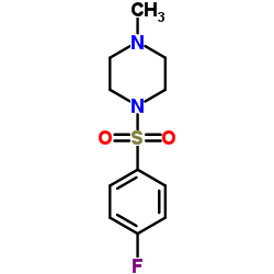1-((4-氟苯基)磺酰)-4-甲基哌嗪图片
