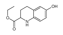 ethyl 6-hydroxy-1,2,3,4-tetrahydroquinoline-2-carboxylate Structure