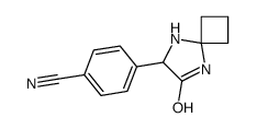 4-(7-Oxo-5,8-diazaspiro[3.4]oct-6-yl)benzonitrile picture