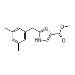 Methyl 2-(3,5-Dimethylbenzyl)-1H-imidazole-4-carboxylate Structure