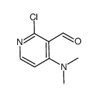 2-氯-4-(二甲氨基)尼古丁醛结构式