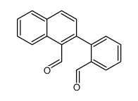 2-(2-formylphenyl)naphthalene-1-carbaldehyde Structure