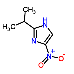 2-Isopropyl-4-nitro-1H-imidazole structure