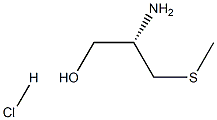 (S)-2-amino-3-(methylthio)propan-1-ol hydrochloride Structure