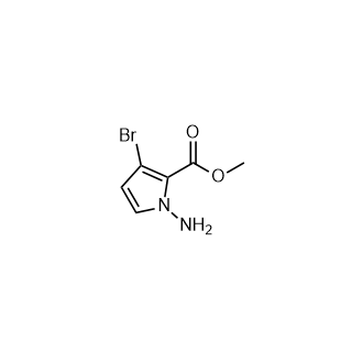 Methyl1-amino-3-bromo-1H-pyrrole-2-carboxylate picture