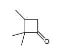 2,2,3-Trimethylcyclobutanone结构式