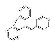 5-(PYRIDIN-4-YLMETHYLENE)-5H-CYCLOPENTA[1,2-B:5,4-B']DIPYRIDINE structure