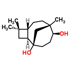 Caryolane-1,9β-diol Structure