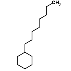 Octylcyclohexane structure