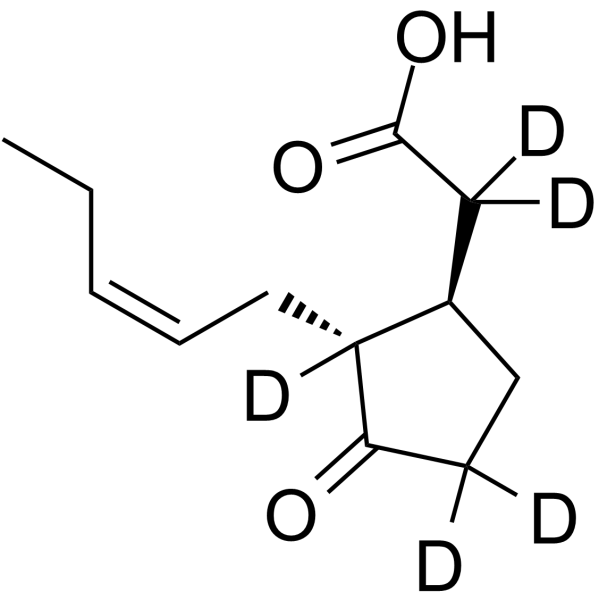 Jasmonic acid-d5 Structure