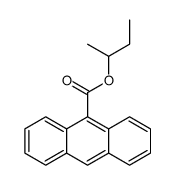 butan-2-yl anthracene-9-carboxylate Structure