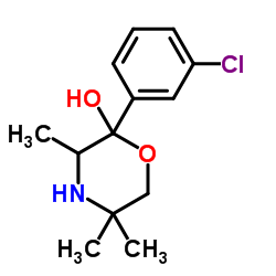 (R,R)-Hydroxy Bupropion structure