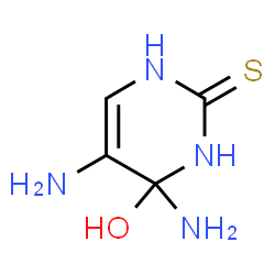 Uracil,4,5-diamino-2-thio- (8CI) structure