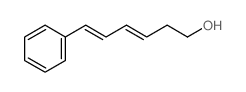 (3E,5E)-6-phenylhexa-3,5-dien-1-ol结构式