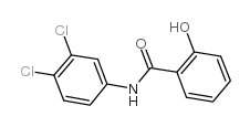 3',4'-二氯水杨酰替苯胺结构式