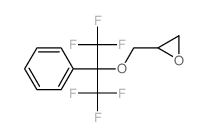 Oxirane,2-[[2,2,2-trifluoro-1-phenyl-1-(trifluoromethyl)ethoxy]methyl]-结构式