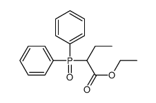 ethyl 2-diphenylphosphorylbutanoate Structure