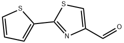 2-(thiophen-2-yl)-1,3-thiazole-4-carbaldehyde Structure