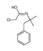 2-Chloro-N-(1,1-dimethyl-2-phenyl-ethyl)-acetamide Structure