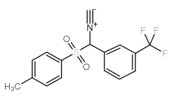 1-(ISOCYANO(TOSYL)METHYL)-3-(TRIFLUOROMETHYL)BENZENE structure