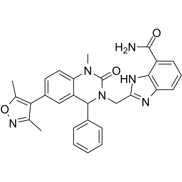 PARP1/BRD4-IN-1结构式