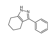 4,5,6,7-tetrahydro-3-phenyl-1H-indazole Structure