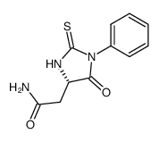 PHENYLTHIOHYDANTOIN ASPARAGINE) Structure