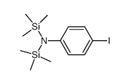 4-iodo-N,N-bis(trimethylsilyl)aniline Structure