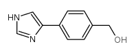 [4-(1h-imidazol-4-yl)-phenyl]-methanol Structure