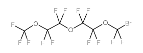 perfluoro-2,5,6-trioxanonyl bromide structure