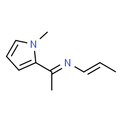 1-Propen-1-amine,N-[1-(1-methyl-1H-pyrrol-2-yl)ethylidene]-(9CI) structure