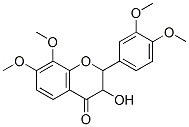 3-Hydroxy-3',4',7,8-tetramethoxyflavanone structure