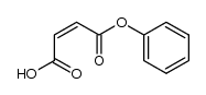 phenyl hydrogen maleate ester结构式