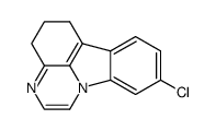 7-Chloro-1,10-trimethylenepyrazino(1,2-a)indole Structure