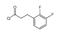 3-(2,3-difluorophenyl)propionoyl chloride结构式