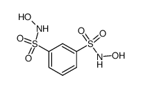 benzene-1,3-bis-sulfonohydroxamic acid结构式